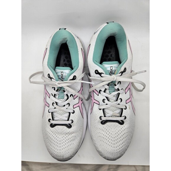 Asics Gel-Cumulus 24 Shoes Women's 10 White Running Athletic Workout Sneakers - Picture 3 of 8